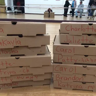 Plaza Pizza is a PDC tradition!