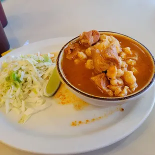 Small Pozole ~$6 weekends only