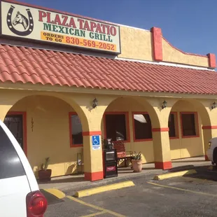 Front of the building