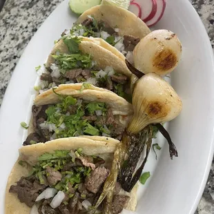 Carne asada tacos