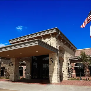 Front Entrance to Plaza Theatre Company at Dudley Hall