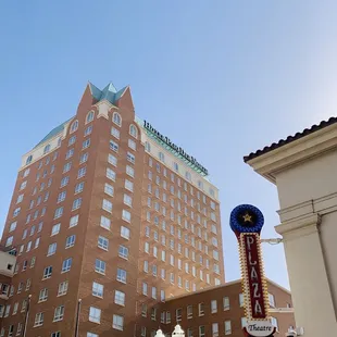 Just right outside the Plaza Theater  in downtown !