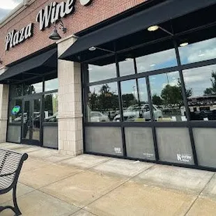 the outside of the building