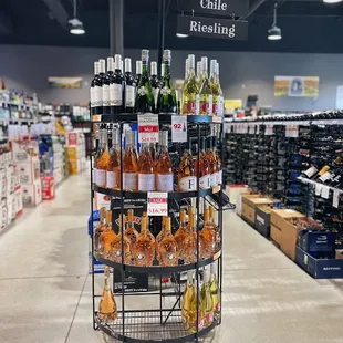 a grocery store display