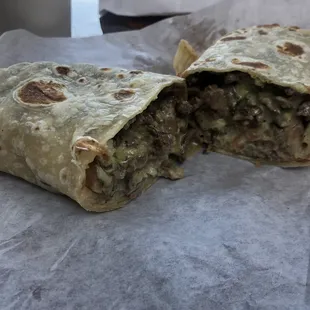 Carne burrito