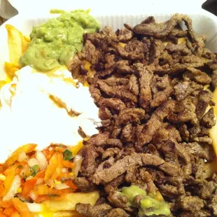 Carne asada fries