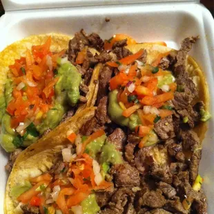 Beef tacos