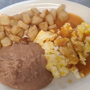 a plate of food