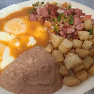 a plate of food