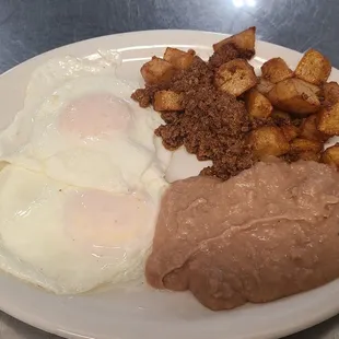 a plate of food