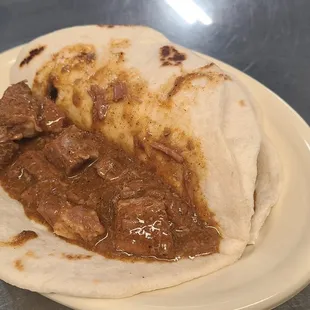 a plate of food