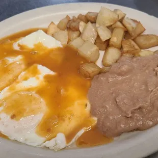 a plate of food