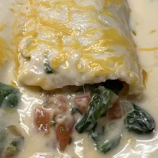 Spinach Enchiladas