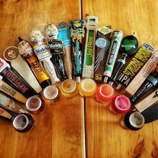 12 Rotating Taps of the best breweries!