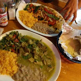 Chile Verde Plate