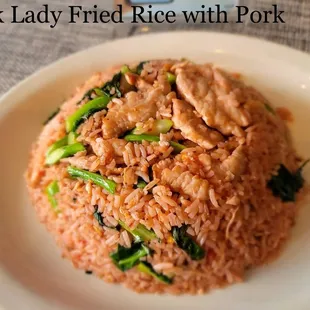 Pink Lady  Fried Rice with Pork