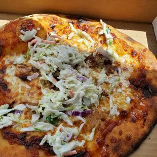 NC BBQ pizza