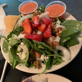 Strawberry Spinach Salad