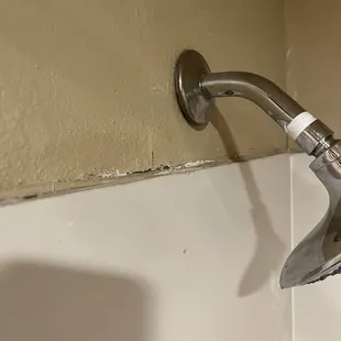 Water damage in bathrooms