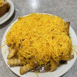 Chili cheese fries