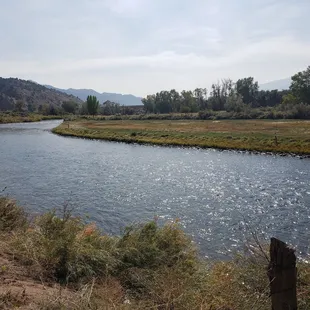 Arkansas River right at the RV park. gorgeous!