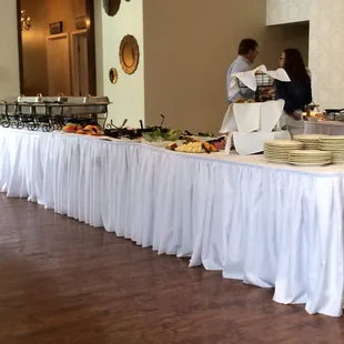 This is their Sunday Brunch Buffet.