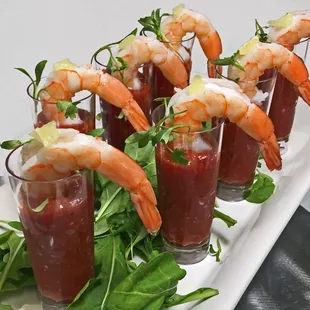 Pleasanton Catering Company - Jumbo Prawn Shooters