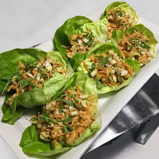 Pleasanton Catering Company - Thai Chicken Lettuce Wraps