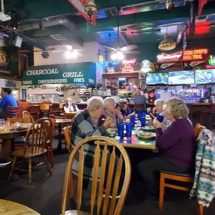 Interior looking toward bar