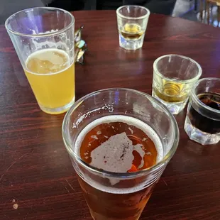 Beers &amp; shots