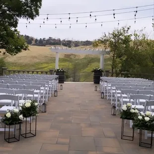 Wedding Ceremony set up