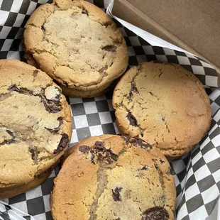 a box of cookies