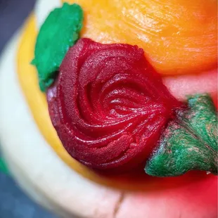 Derby hat cookie (up close)