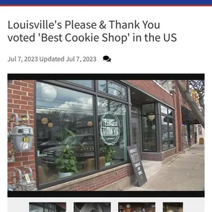 Article for #1 CHOCOLATE CHIP COOKIE in the US!