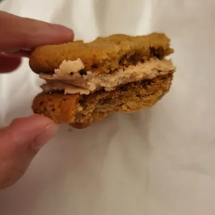 Peanut buttet sandwich