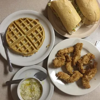 Chicken and Waffles