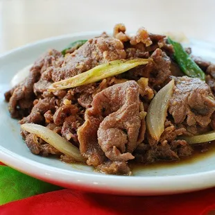 Bulgogi/Rice/Kimchi $8.95 (Mon-Fri 11 to 2)