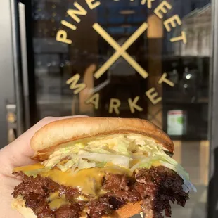 Pleasure Burger Soaking Up Some Sun.