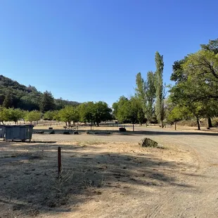 Tent campsite. Almost like a post zombie  apocalypse