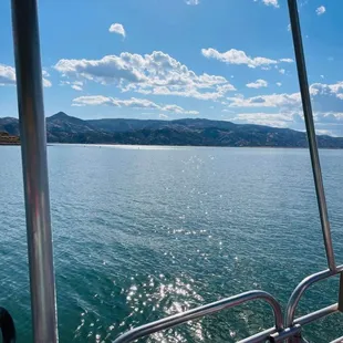 Beautiful Lake Berryessa from our boat rental.