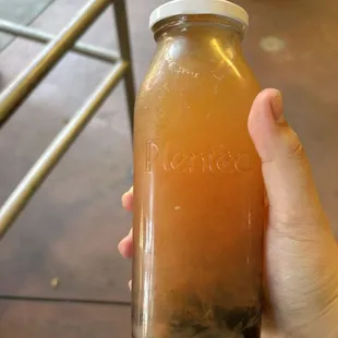 Grapefruit Tea with Boba