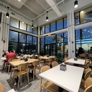 Inside Dining area