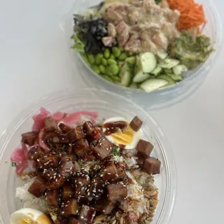 Spam & Eggs Bowl