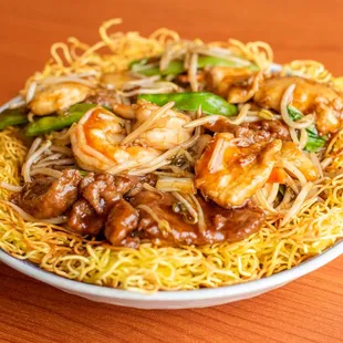 Combination Pan Fried Noodle