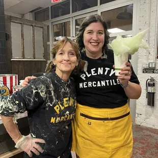 Grinch drinks at Lights on Broadway every year!