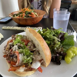 Japanese Cheese Steak Sando