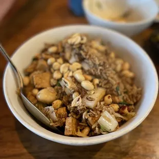 Mushroom tofu fried rice