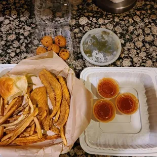 Red snapper dinner plate