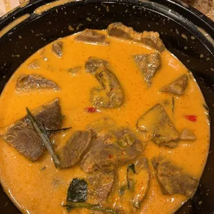 Braised Beef Panaeng Curry