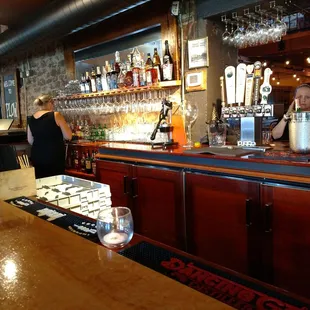 Bar area